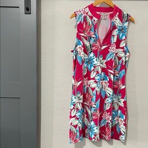Tommy Bahama Pink and Blue Golf Dress
